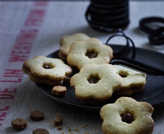 mandelsmåkager med NUTELLACREME