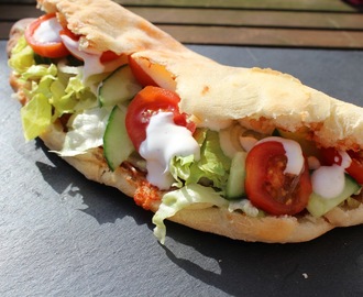 Hjemmelavet pizzasandwich