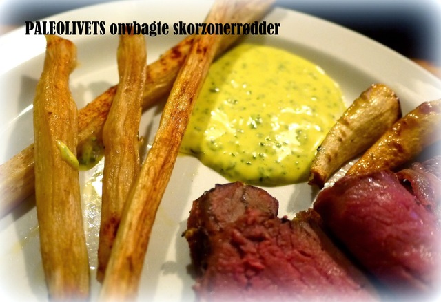 Paleo pommes frites med skorzoner-rødder!