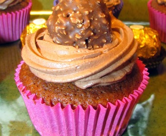 Ferrero Rocher jule cupcakes!