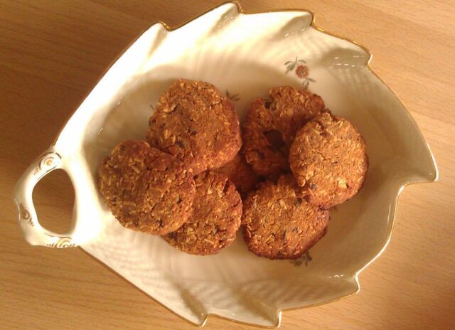Mandelmel-choko cookies