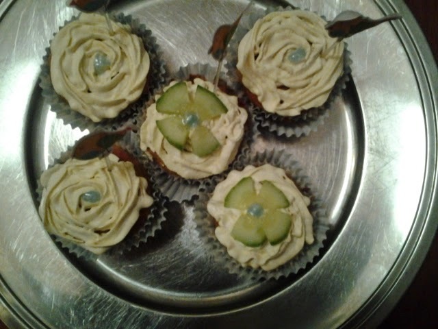 Fennikel muffins med lime topping