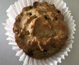 Sunde banan muffins