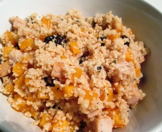 Krydret Couscous med Kylling og Butternut Squash