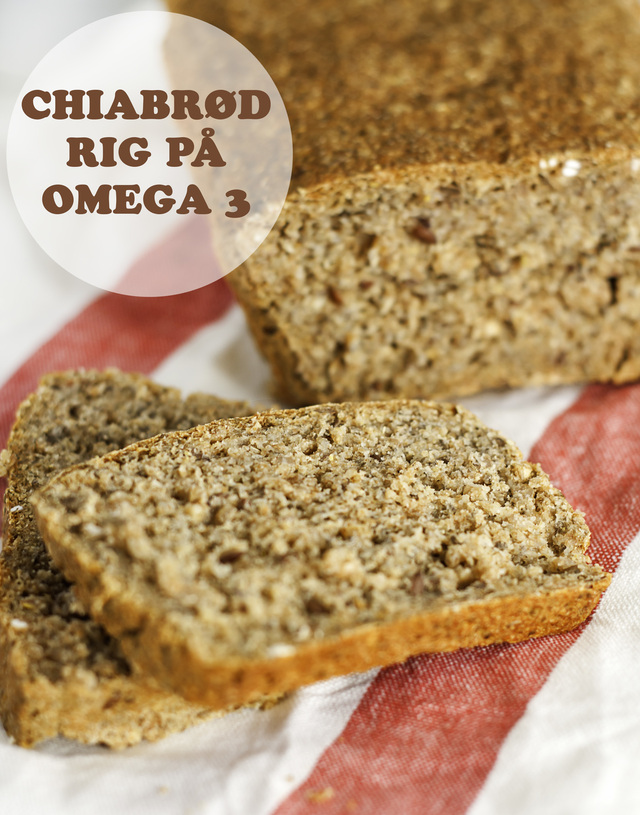 Rugbrød med chia og hørfrø