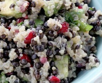 Quinoa/linsesalat