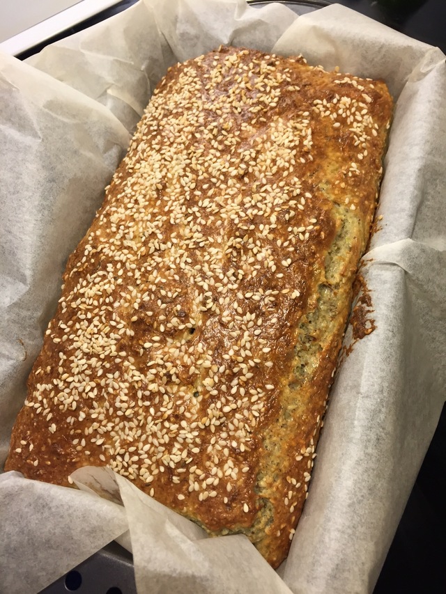 LCHF Bread with Zucchini