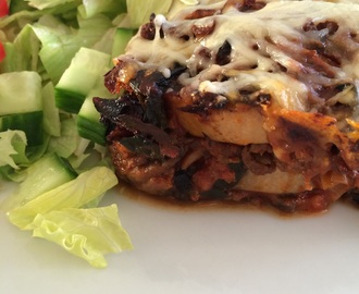 Butternutsquash-lasagne