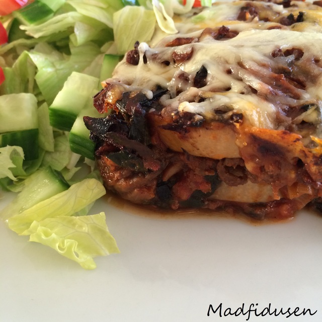 Butternutsquash-lasagne