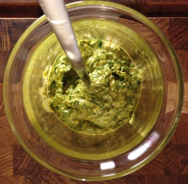 Spicy pesto