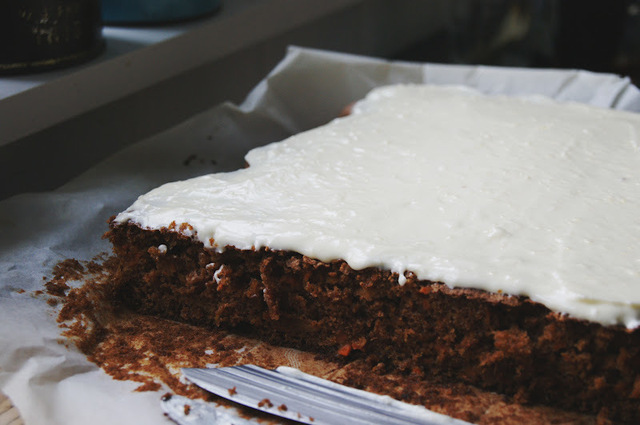 the best carrot cake with cream cheese frosting i've ever tasted