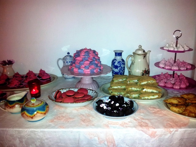 Pink Princess Tea Birthday party og første indlæg...