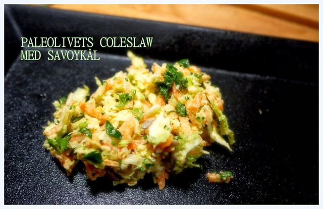 Coleslaw med savoykål