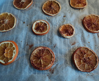 1 Dec. Tørrede appelsiner