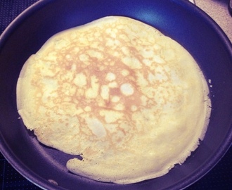 Making pancakes