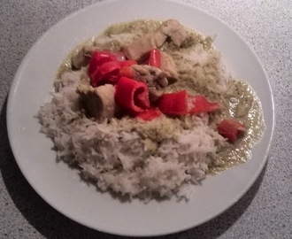 Thai green curry