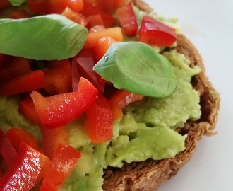 Avocado på Ristet Brød