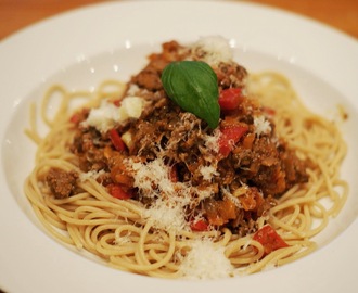 Spaghetti med kødsauce - det superlækre sunde alternativ