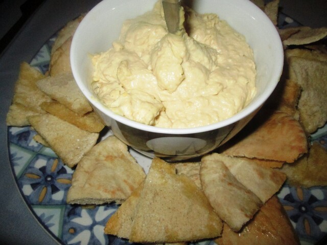 Hummus med Pitachips