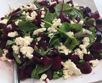 Rødbedesalat med feta