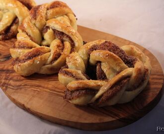 Kanelknuder med marcipan