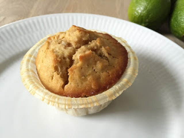Lime muffins