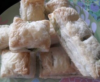 Feta og spinat pakker / Feta and Spinach Parcels