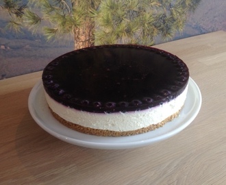 Blåbær cheesecake