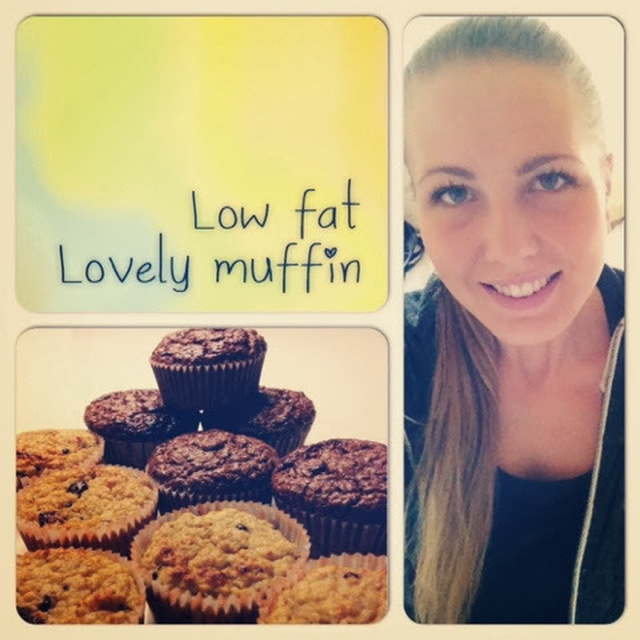 Low fat, no sugar added - lovely muffins