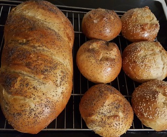 Franskbrød/boller med hytteost