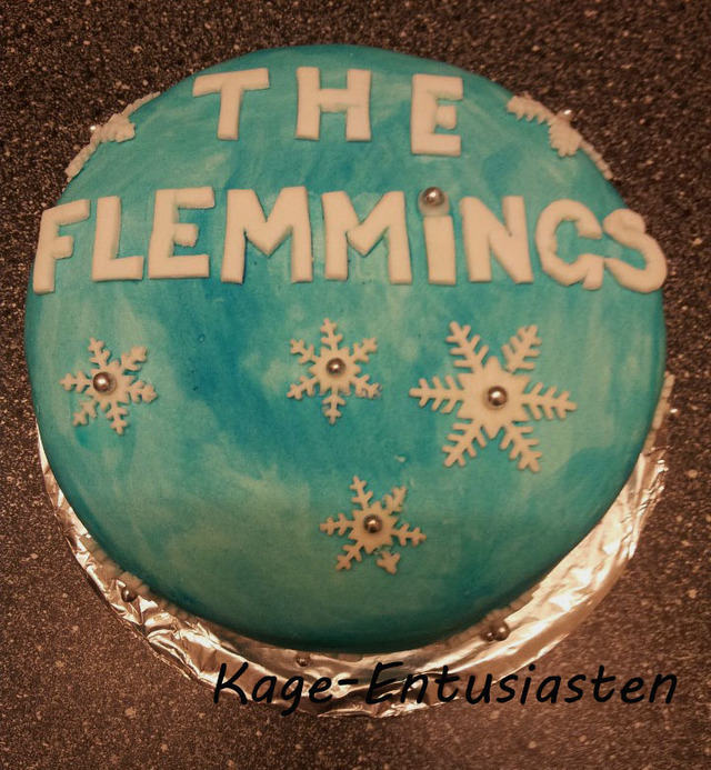 Kage til tøse-julefrokost - The Flemmings