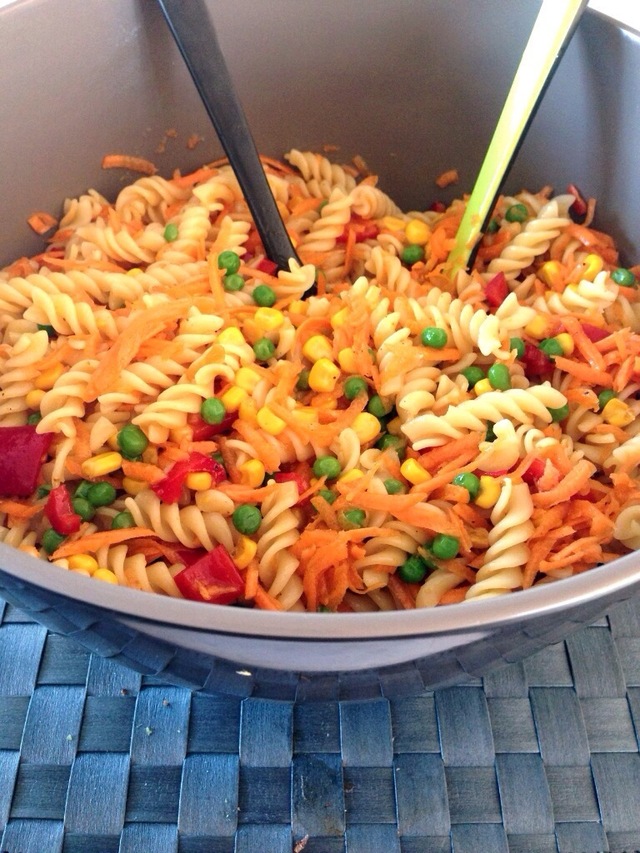 Lækker sommer pasta salat