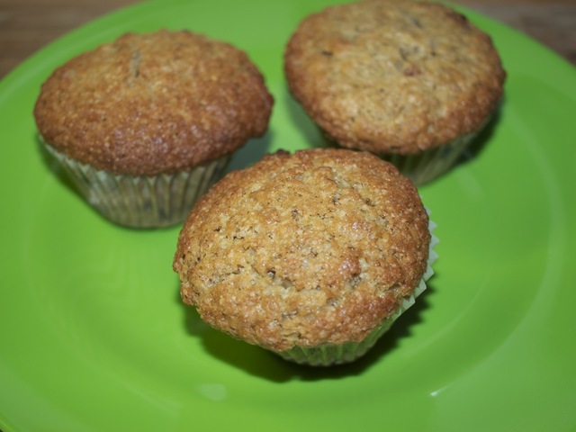 Grove havremuffins med citron