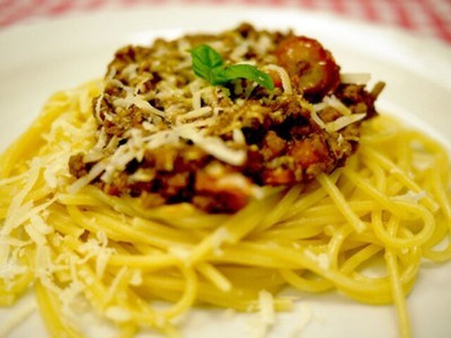Bolognese sauce til "Spaghetti Bolognese"