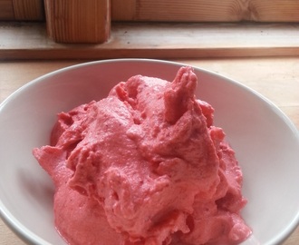 Jordbærsorbet