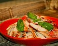Low carb spaghetti carbonara med Shirataki miracle noodles