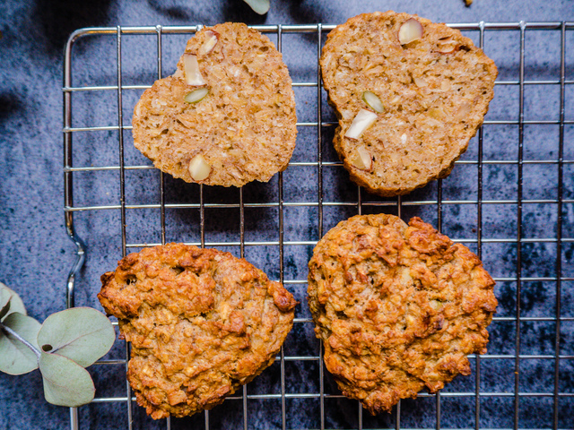Havregrynsmuffins - Opskrift på sunde muffins med havregryn og banan