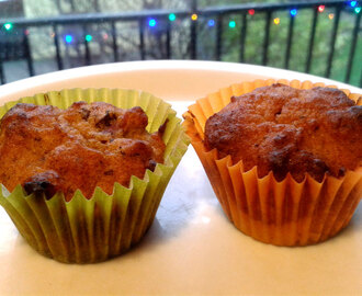 Glutenfri muffins uden sukker