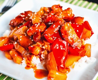 Sweet and sour chicken