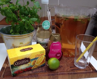 Lemon Elderflower Icetea