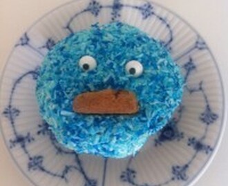 Cookie Monster Cupcakes