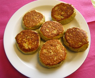 Fiskefrikadeller med torskerogn