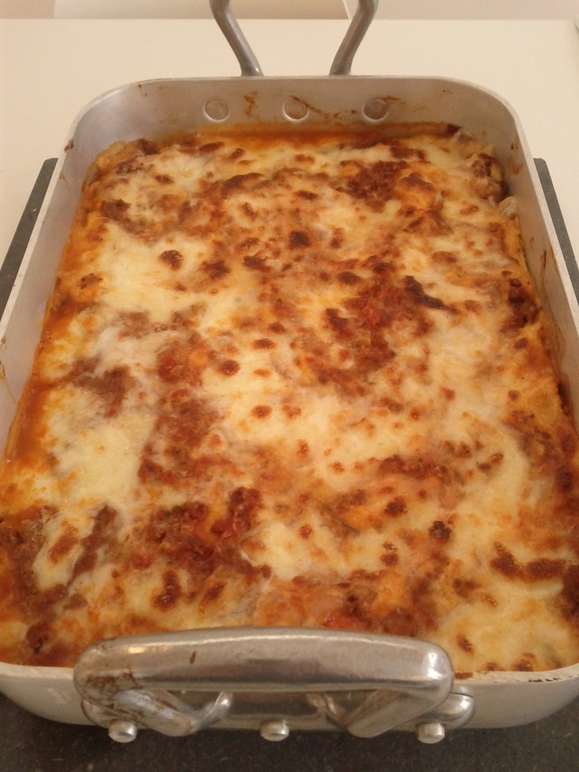 Klassisk lasagne med hjemmelavede pastaplader