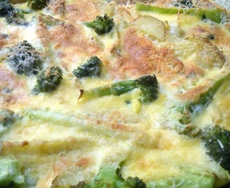 Rodfrugt - Broccoli Frittata