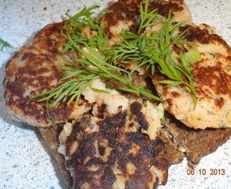 Torskerognsfrikadeller og bombende salat - 3. December