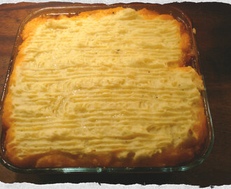 Homemade Cottage pie, a Gordon Ramsey recipe