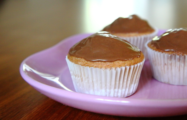 Mazarinmuffins med blød nougat