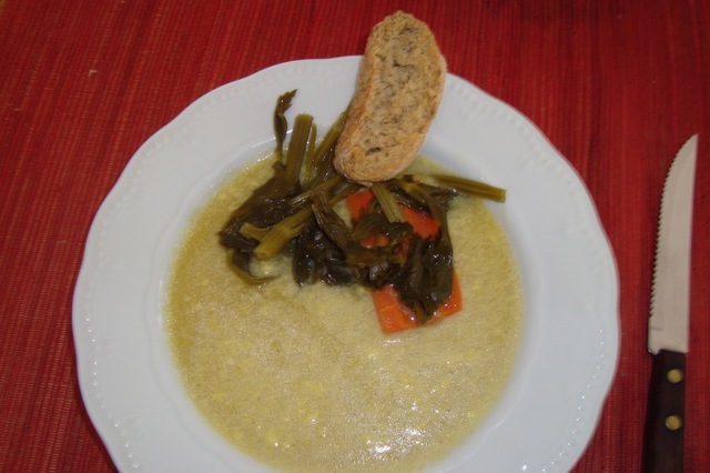 Fiskesuppe med grøntsager