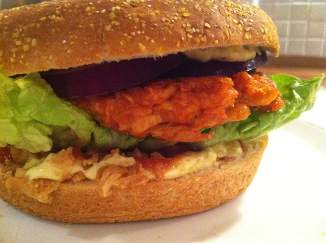 Veganske burgerbøffer af sojagranulat