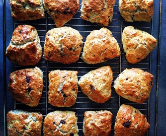 Chokoladescones